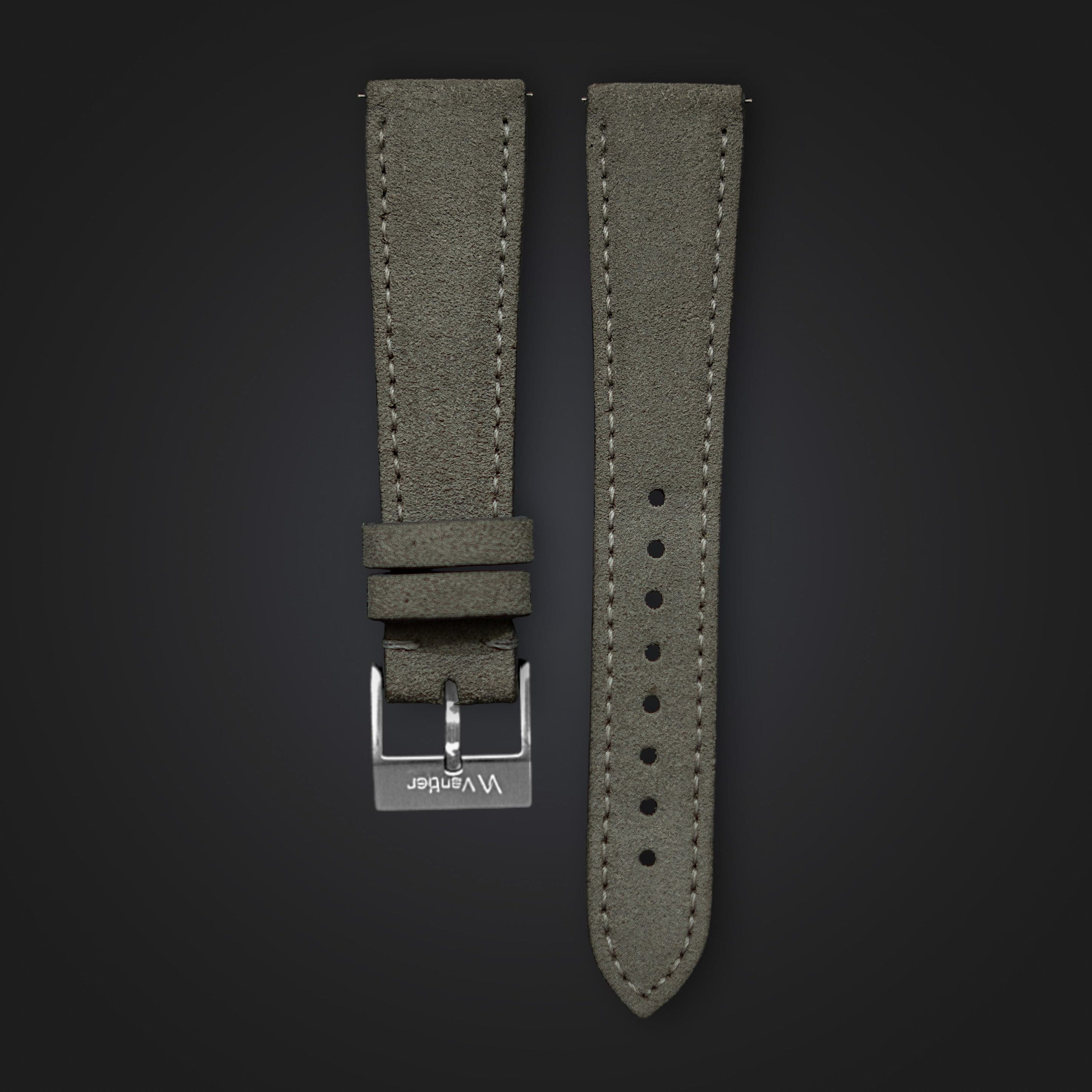 Slate Grey Suede